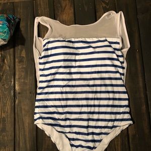 One piece bathing suit